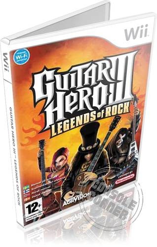 Guitar Hero III Legends of Rock - Nintendo Wii Játékok