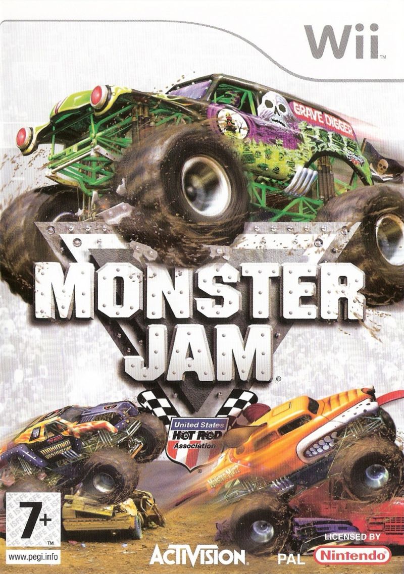 Monster Jam  - Nintendo Wii Játékok