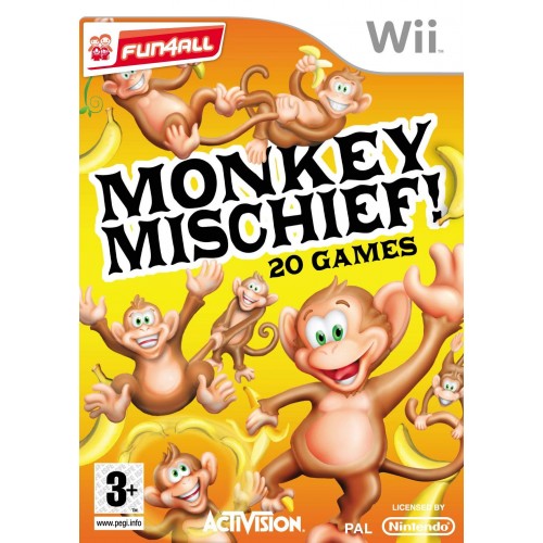 Monkey Mischief 20 Games - Nintendo Wii Játékok