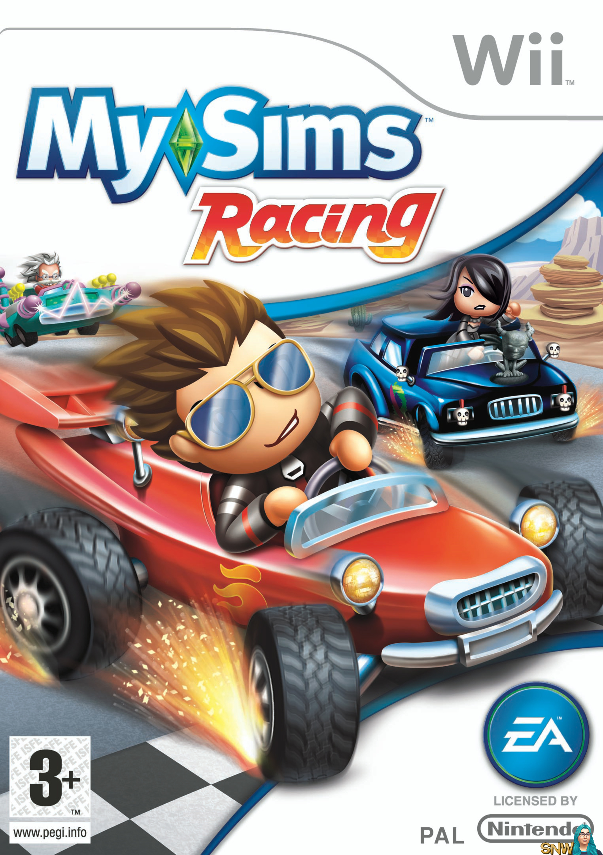 MySims Racing - Nintendo Wii Játékok