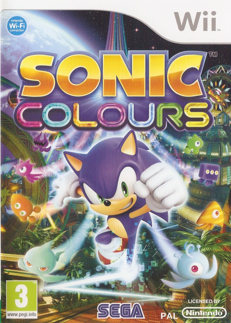 Sonic Colours - Nintendo Wii Játékok