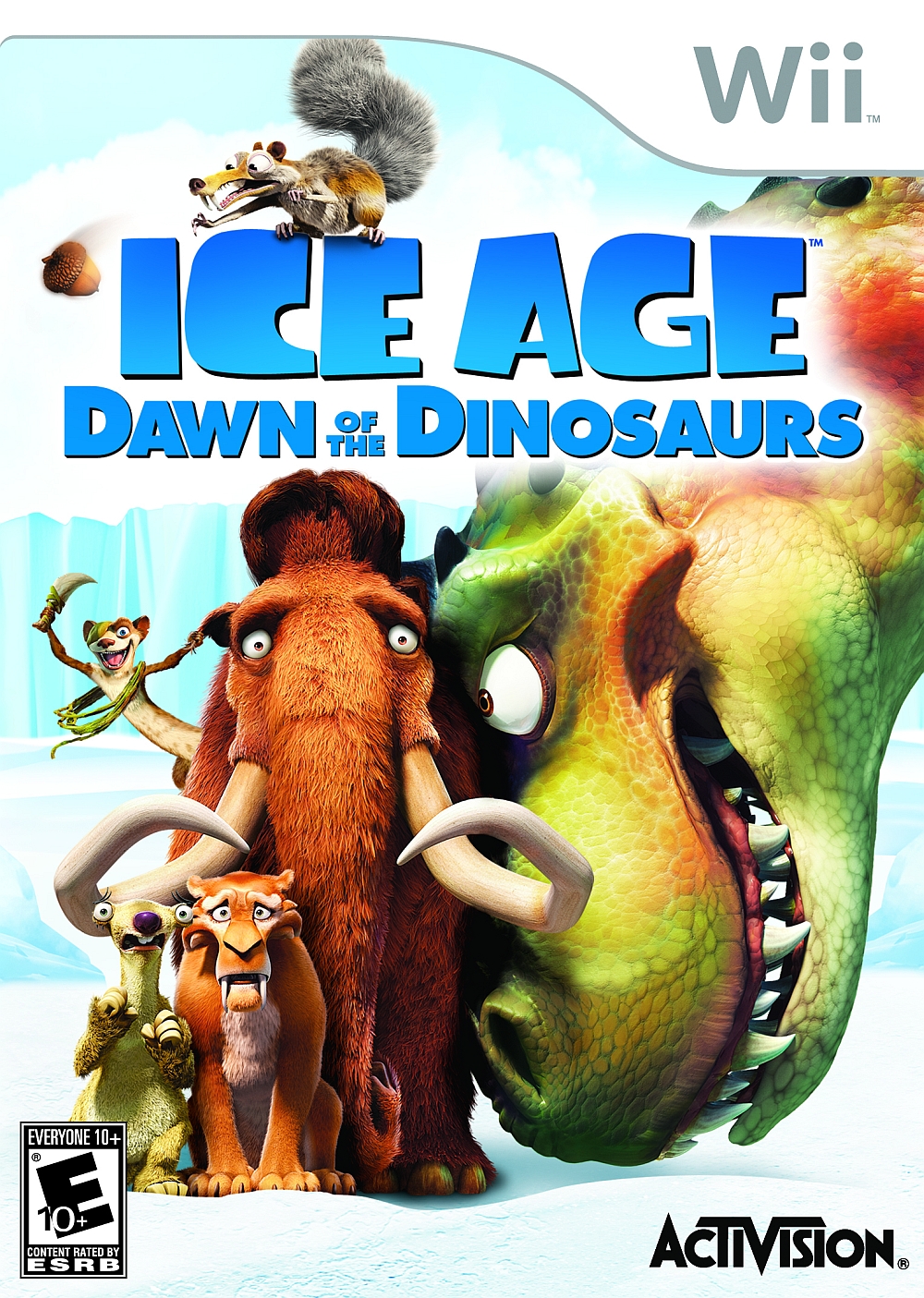 Ice Age 3 Dawn of Dinosaurs - Nintendo Wii Játékok