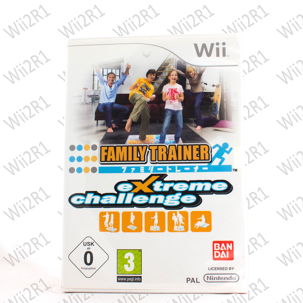 Family Trainer Extreme Challenge - Nintendo Wii Játékok