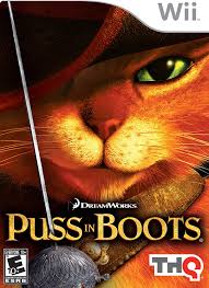 DreamWorks Puss in Boots - Nintendo Wii Játékok