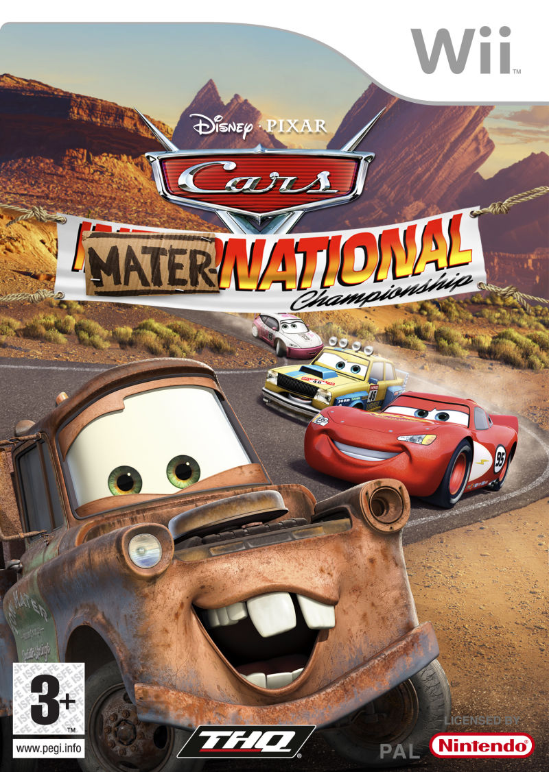 Disney Cars Mater National - Nintendo Wii Játékok