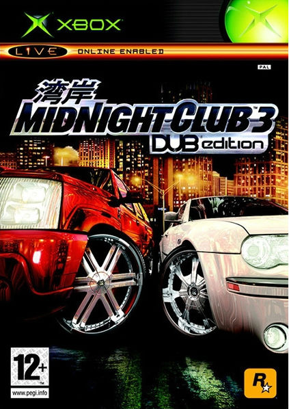 Midnight Club 3 Dub Edition (Kiskönyv nélkül, német) - Xbox Classic Játékok