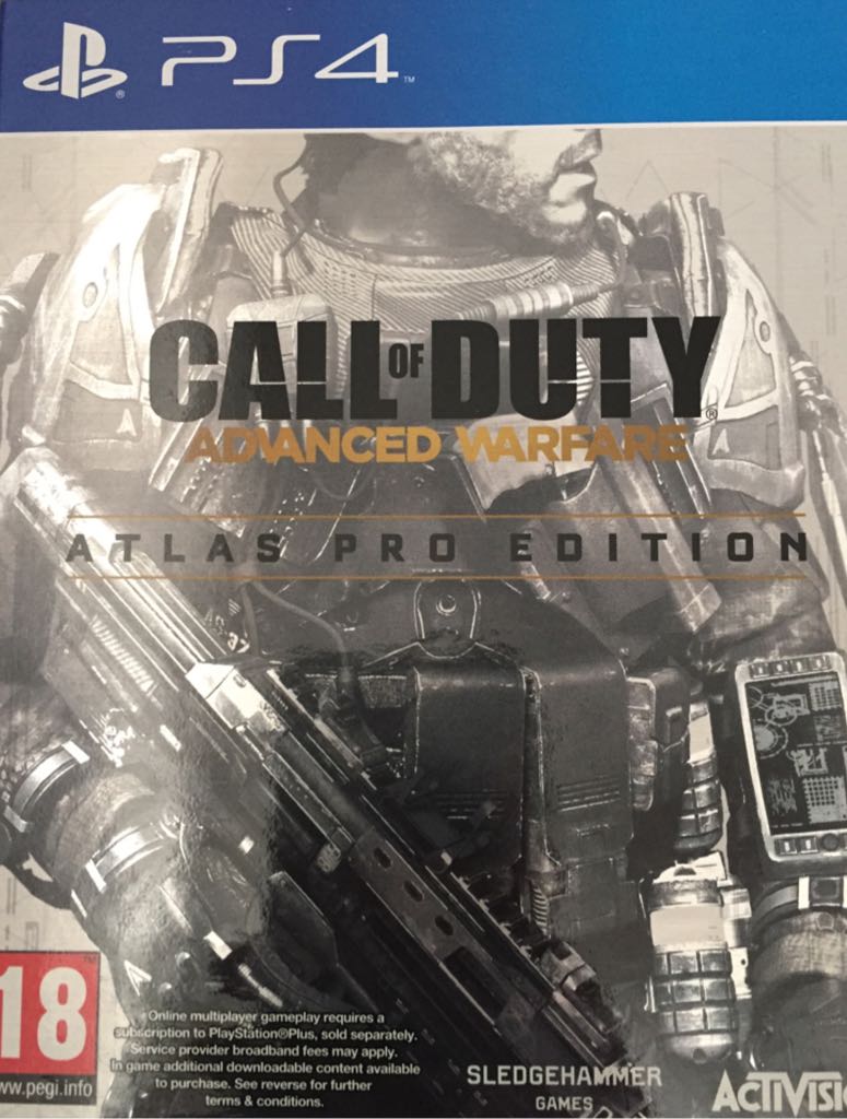 Call of Duty Advanced Warfare Atlas Pro Edition - PlayStation 4 Játékok