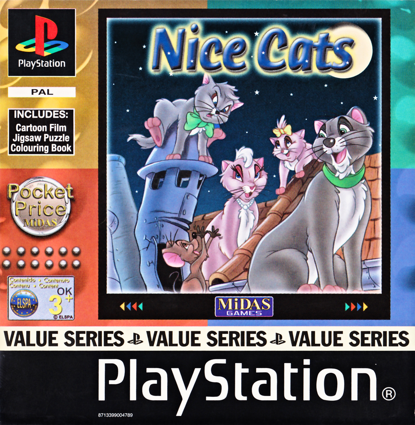 Nice Cats - PlayStation 1 Játékok