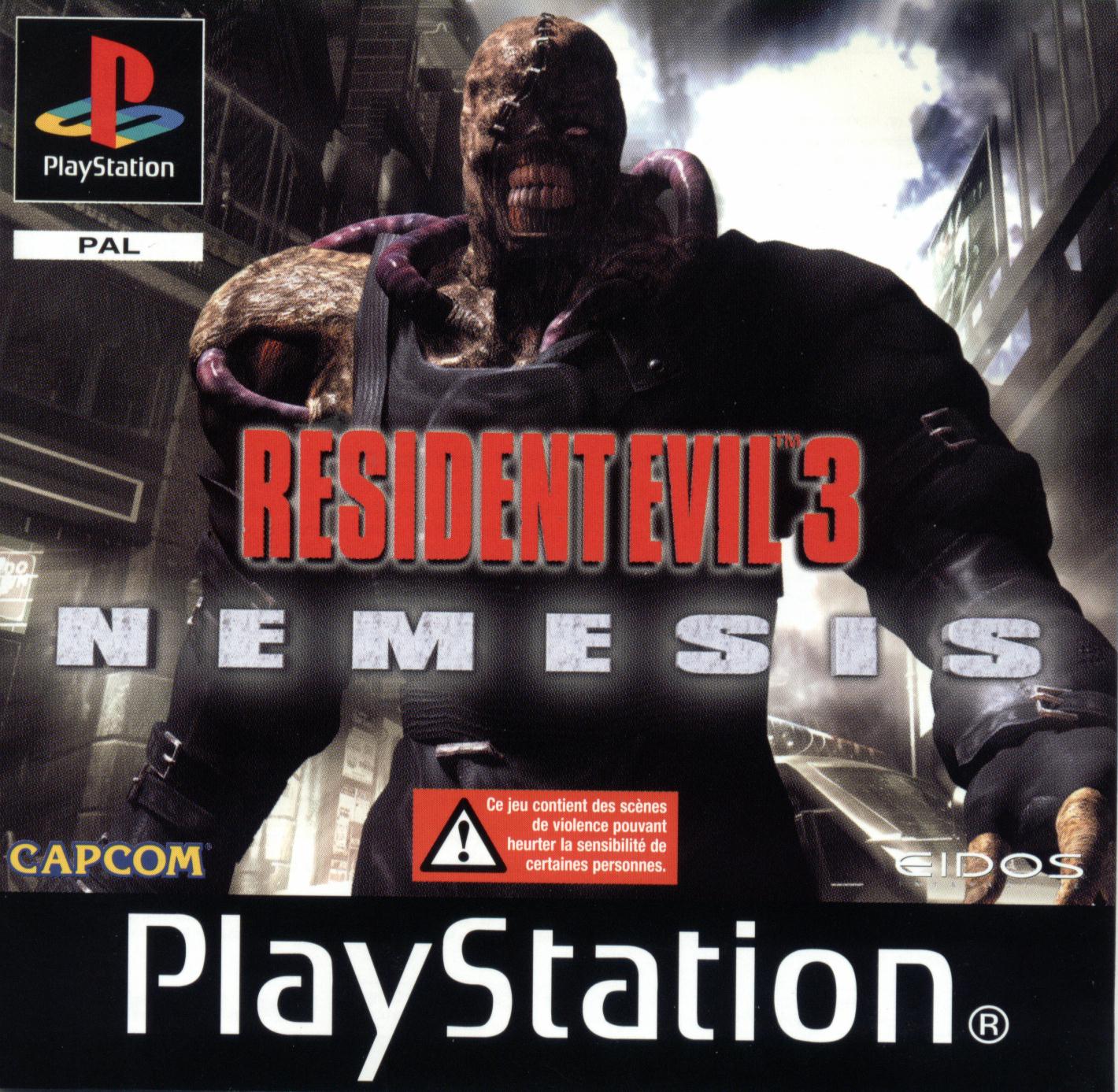 Resident Evil 3 nemesis (felső borító nélkül)