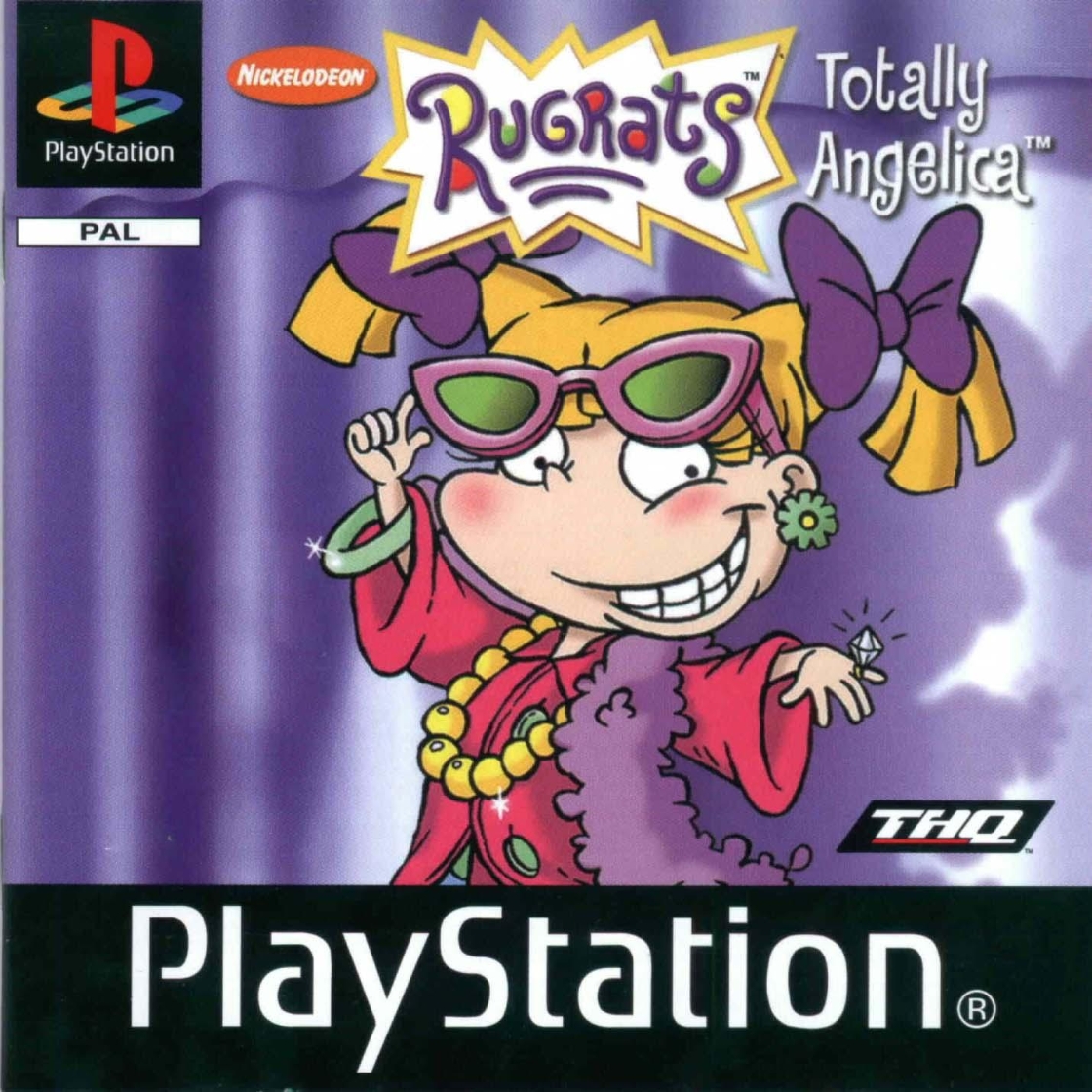 Rugrats totally angelica ps1 - PlayStation 1 Játékok