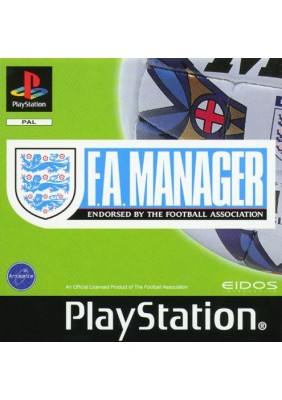 F.A. Manager - PlayStation 1 Játékok