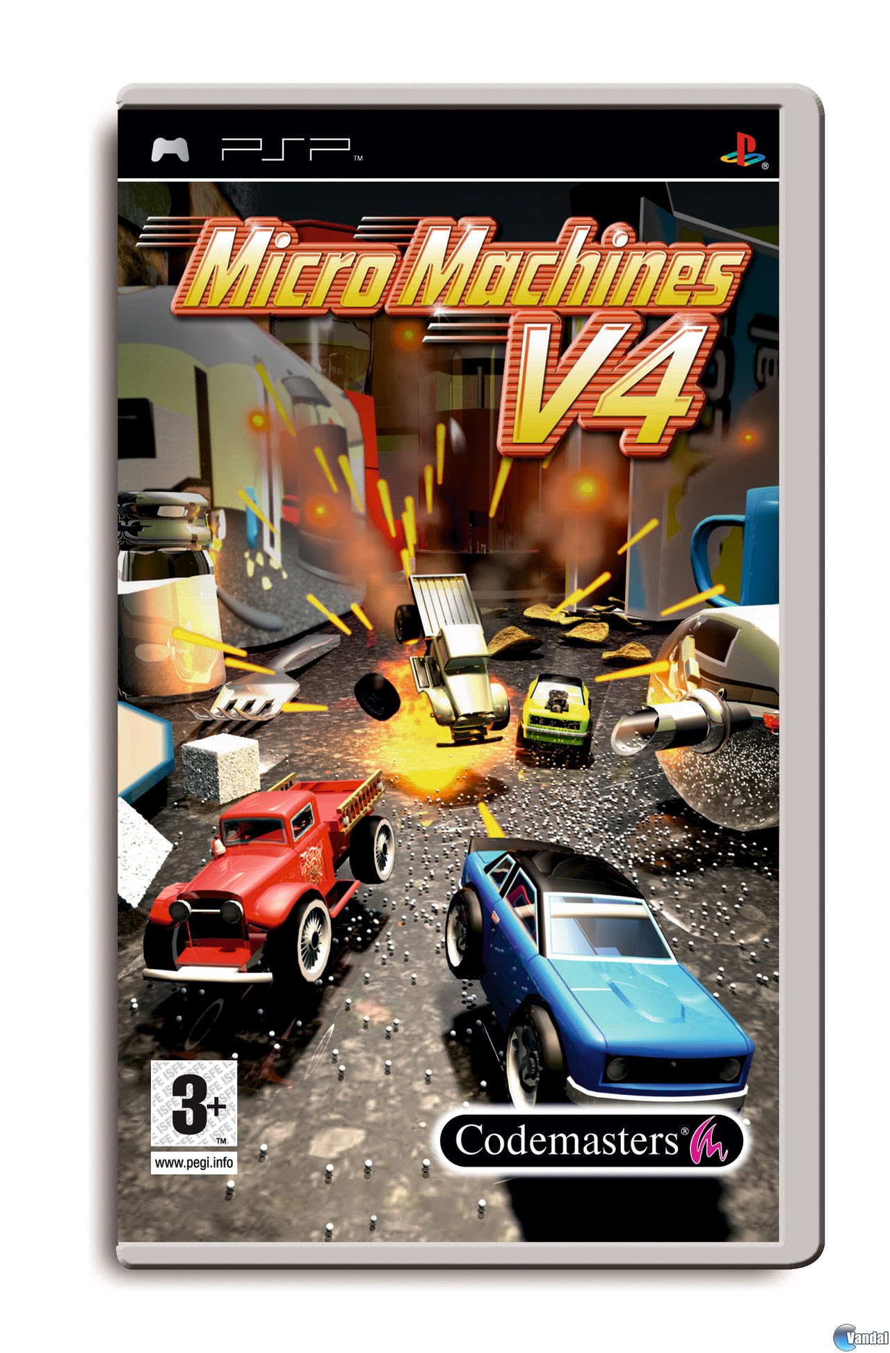 MicroMachines V4 - PSP Játékok