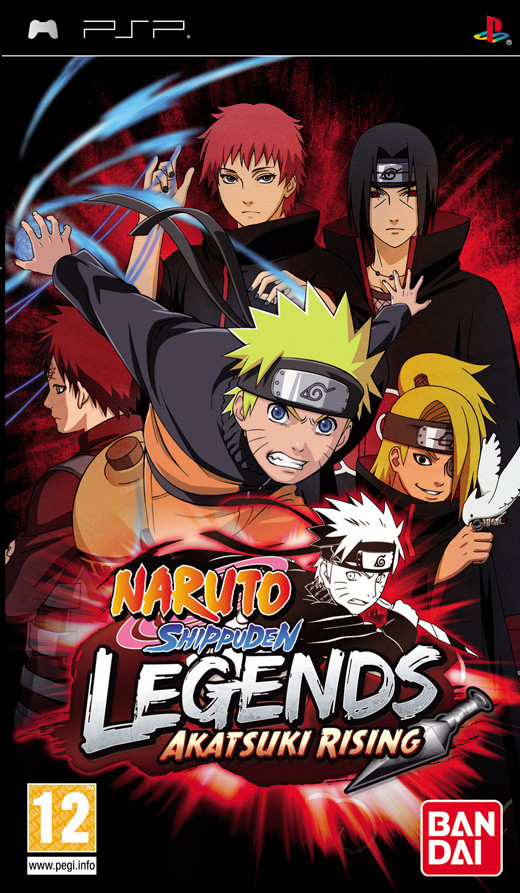 Naruto Shippuden Legends Akatsuki Rising - PSP Játékok