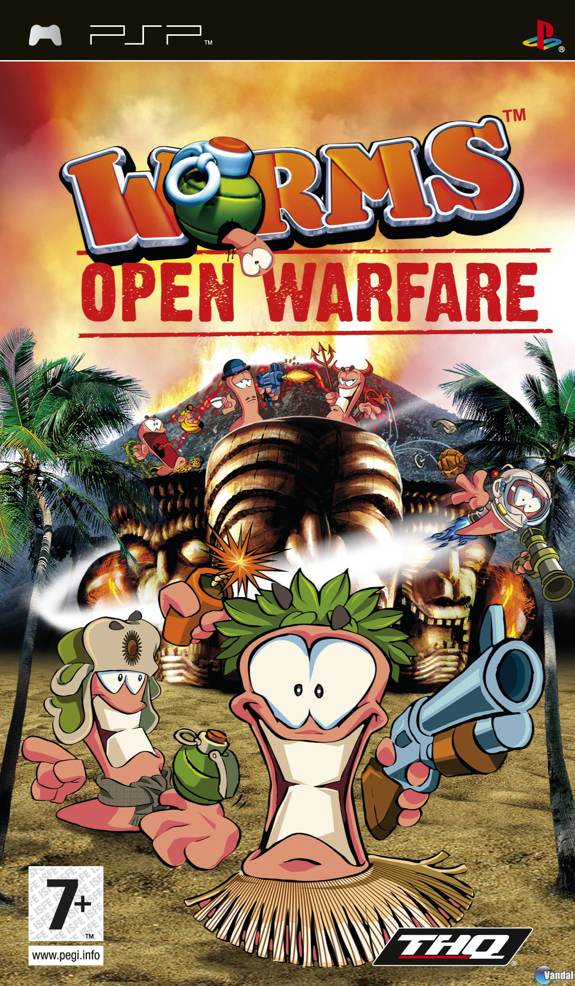 Worms Open Warfare - PSP Játékok