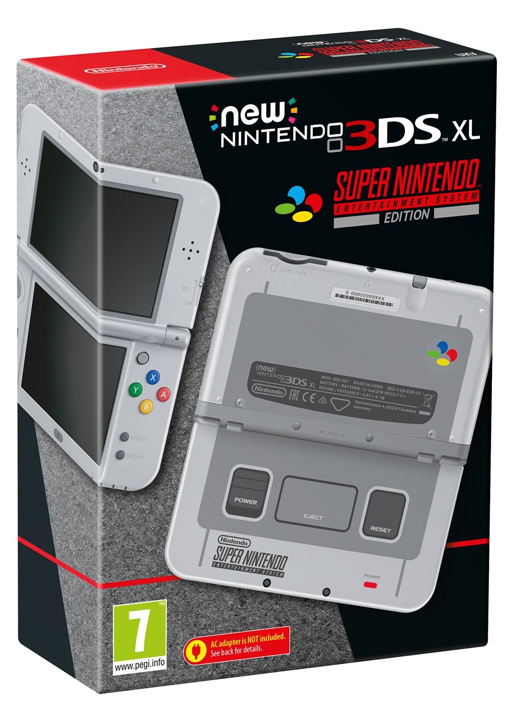 New Nintendo 3DS XL SNES (Super Nintendo) Edition