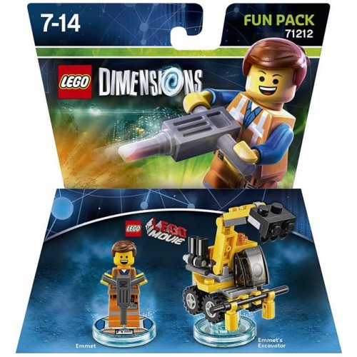 LEGO Dimensions Fun Pack 71212 LEGO Movie Emmet - Figurák Lego Dimension