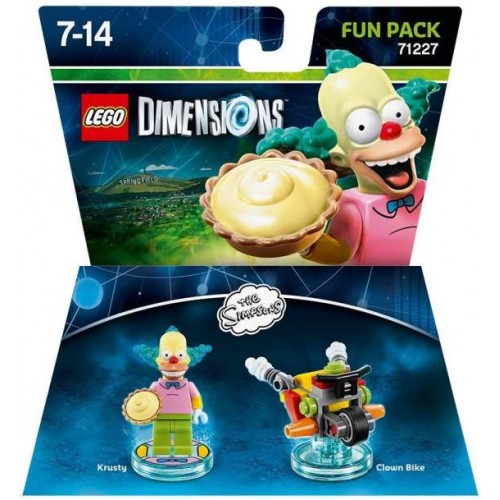 Lego Dimensions The Simpsons Krusty Fun Pack (71227) - Figurák Lego Dimension
