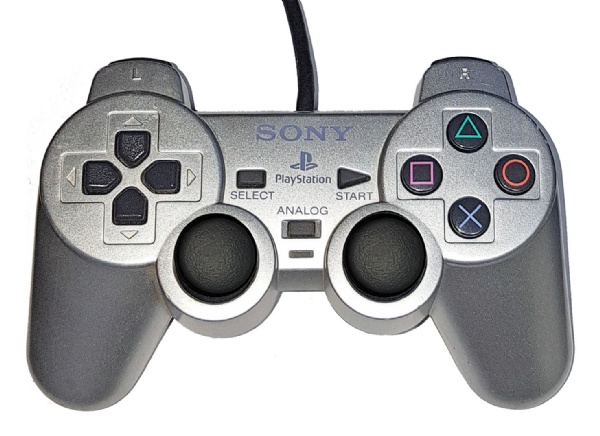 DualShock 2 vezetékes kontroller Szürke - PlayStation 2 Kontrollerek
