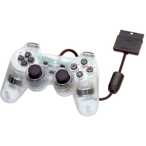DualShock 2 Vezetékes Controller Crystal - PlayStation 2 Kontrollerek