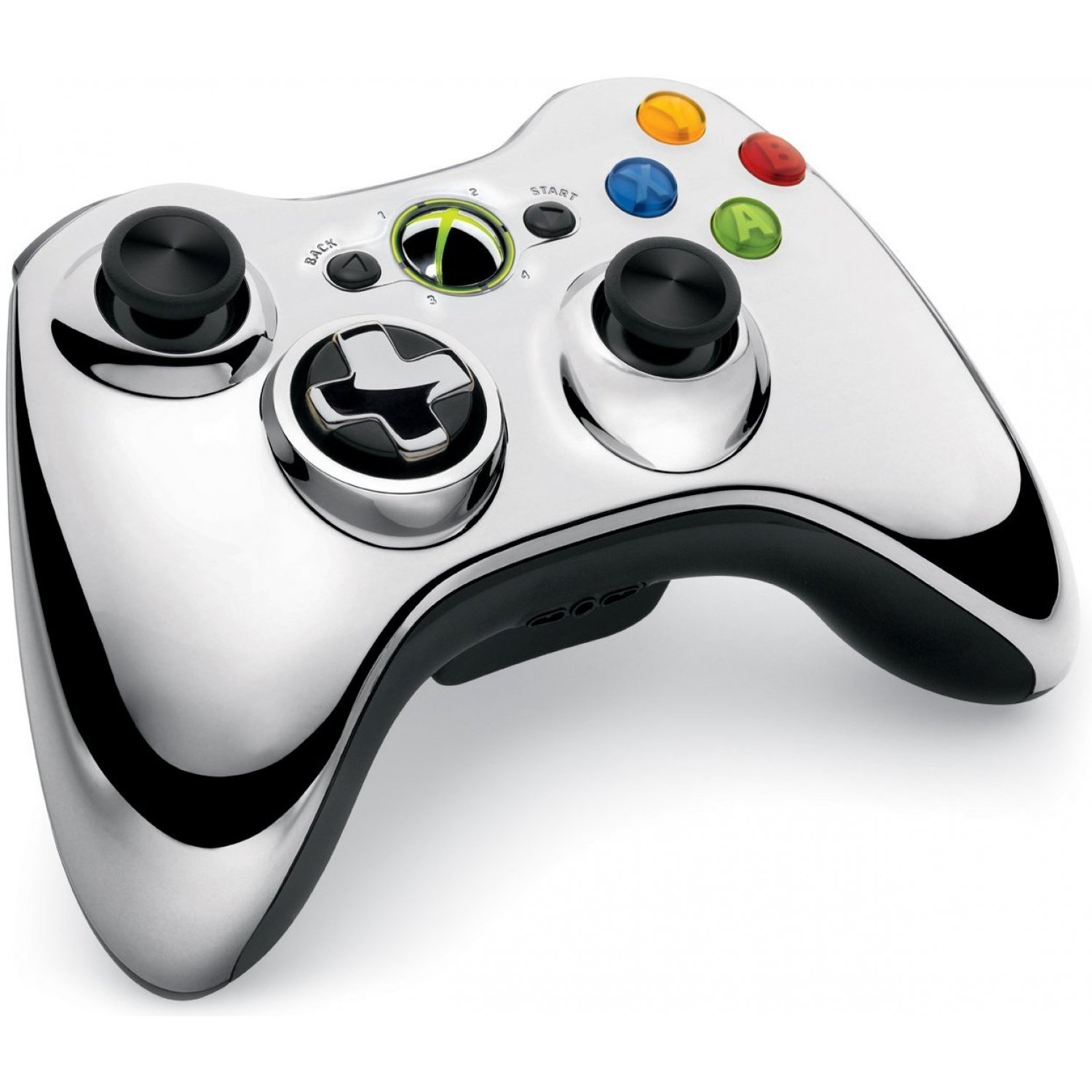 Xbox 360 Wireless Controller Króm