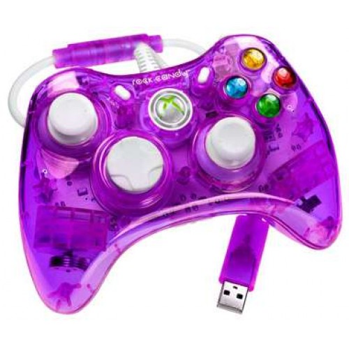 Xbox 360 Rock Candy Purple Controller Vezetékes - Xbox 360 Kontrollerek