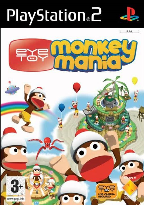EyeToy Monkey Mania  - PlayStation 2 Játékok