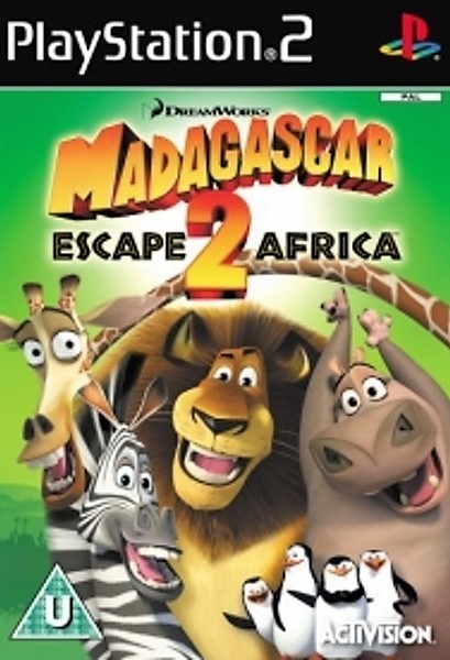 Madagascar 2 Escape Afrika - PlayStation 2 Játékok