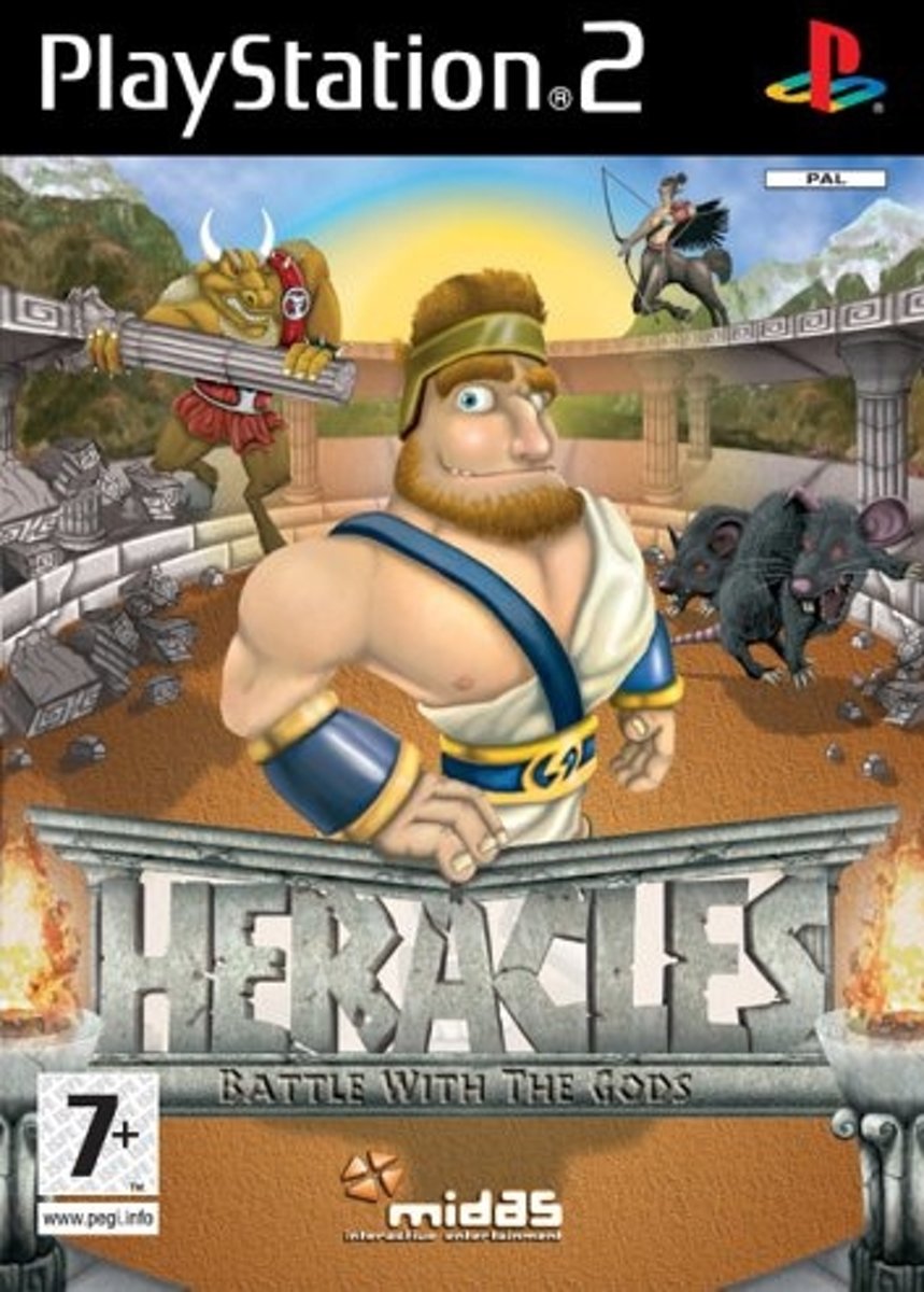 Heracles Battle With The Gods - PlayStation 2 Játékok