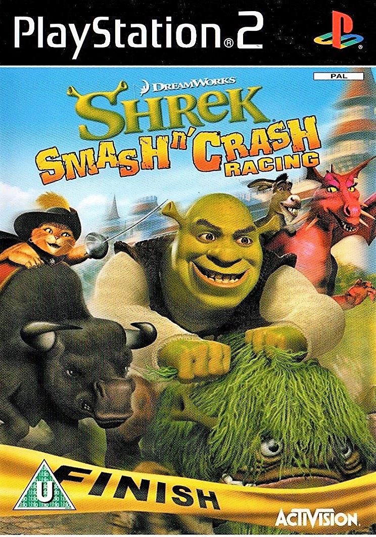 Shrek Smash N Crash Racing - PlayStation 2 Játékok