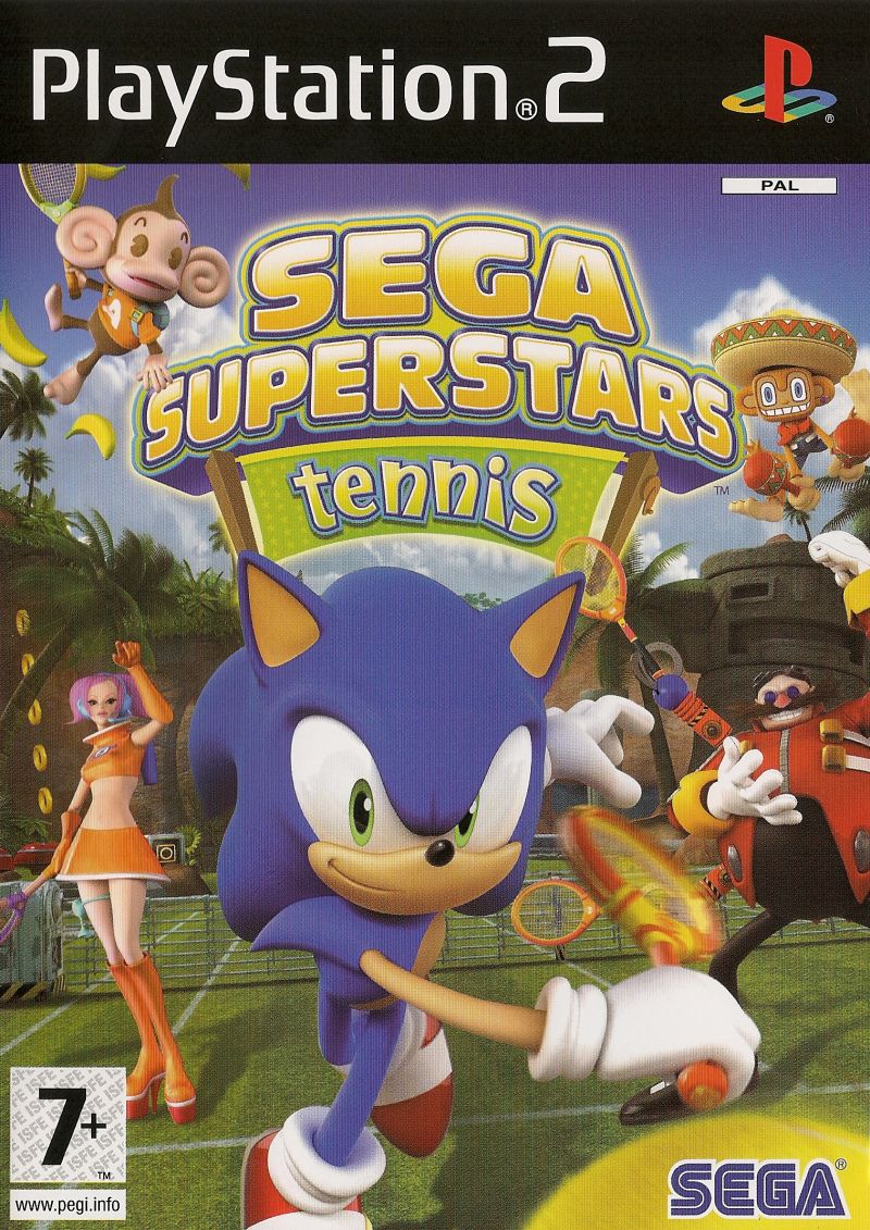 Sega Superstars Tennis - PlayStation 2 Játékok