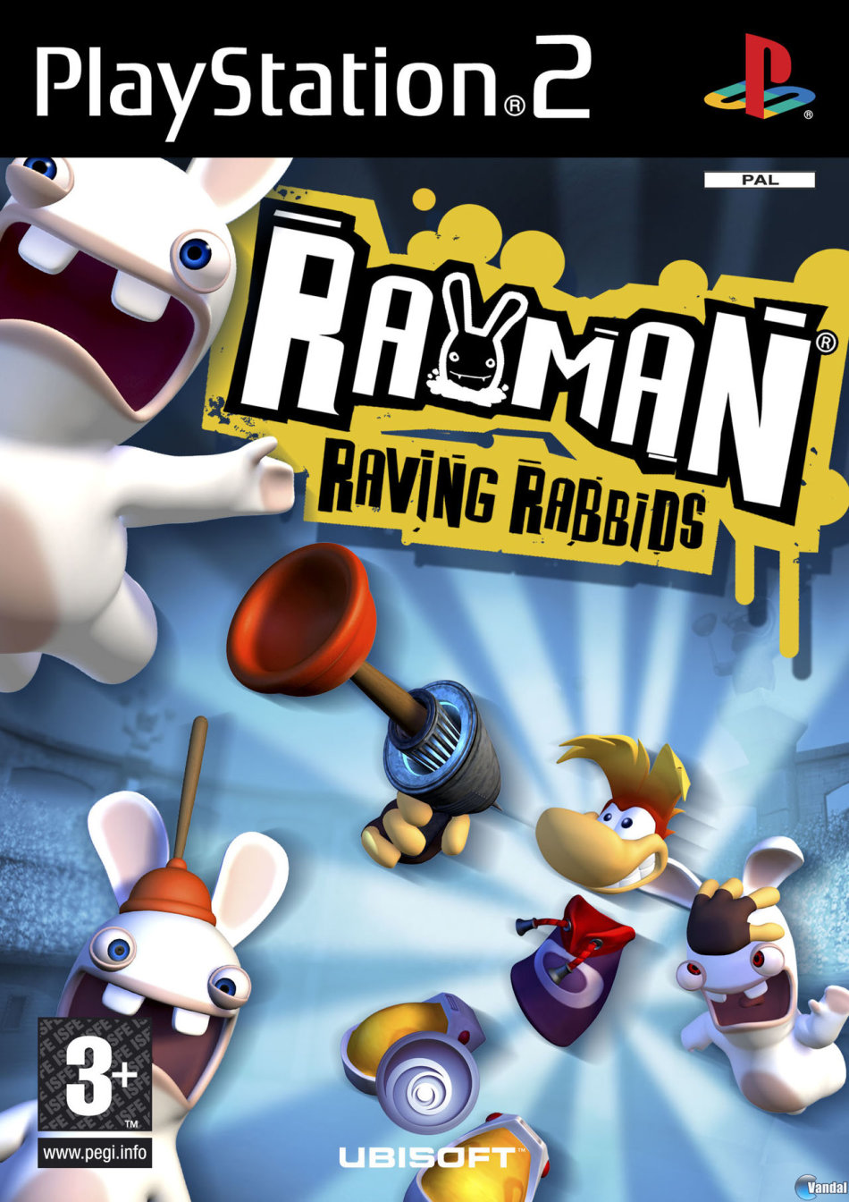 Rayman Raving Rabbids - PlayStation 2 Játékok