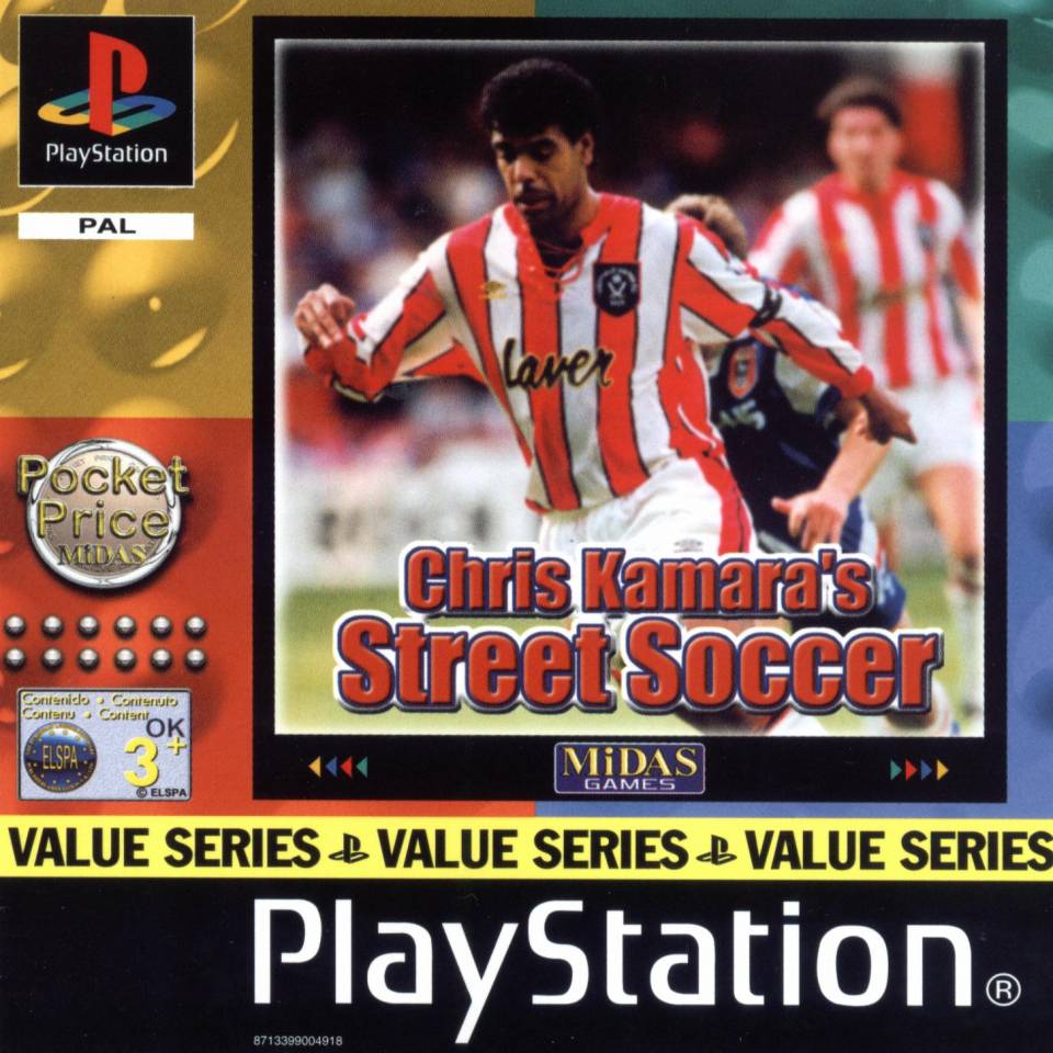 Chris Kamaras Street Soccer - PlayStation 1 Játékok