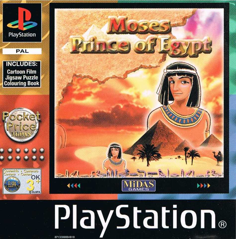 Moses Prince Of Egypte - PlayStation 1 Játékok