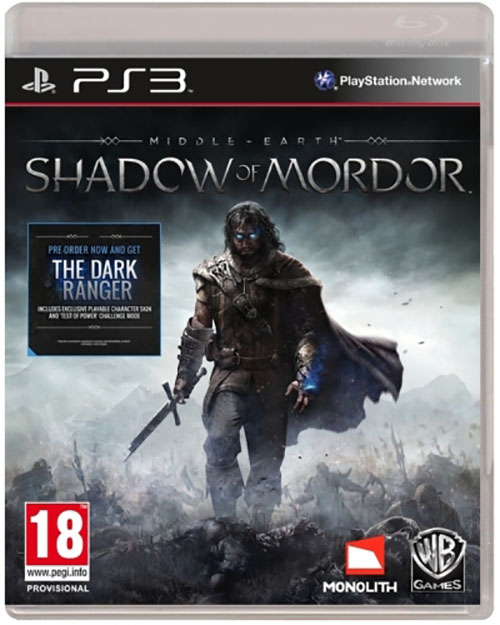 Middle Earth Shadow of Mordor - PlayStation 3 Játékok