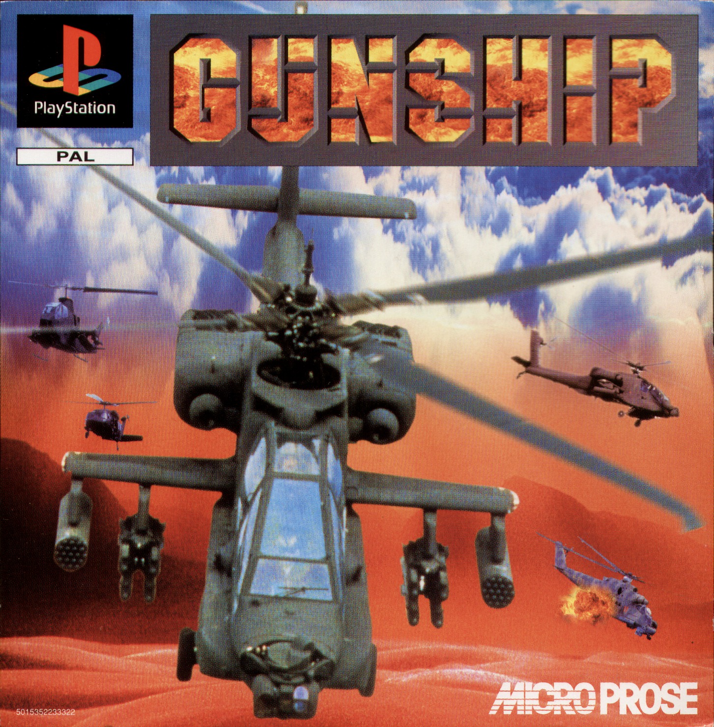 Gunship - PlayStation 1 Játékok