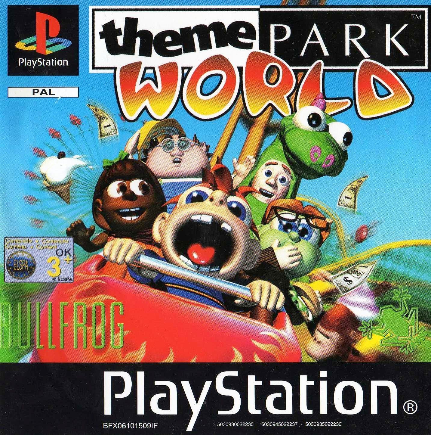 Theme Park World (törött tok) - PlayStation 1 Játékok