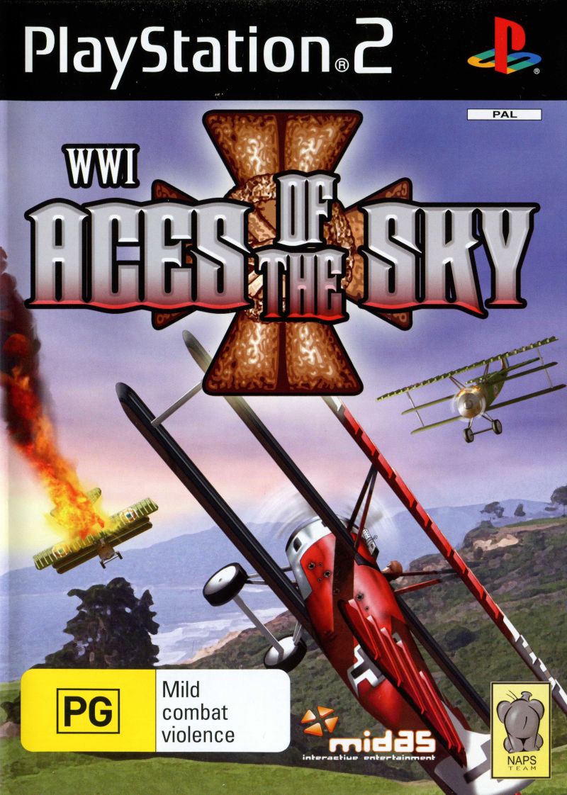 WWI Aces Of The Sky - PlayStation 2 Játékok