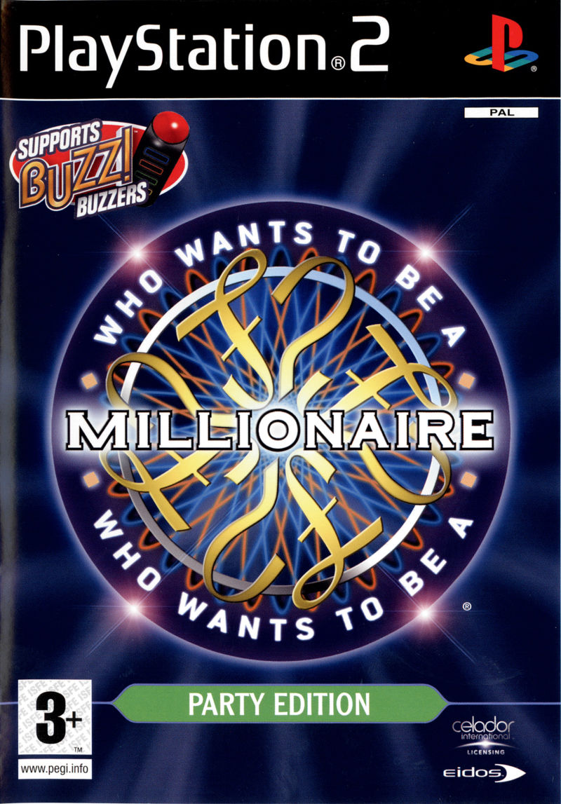 Who Wants To Be A Millionaire Party Edition - PlayStation 2 Játékok