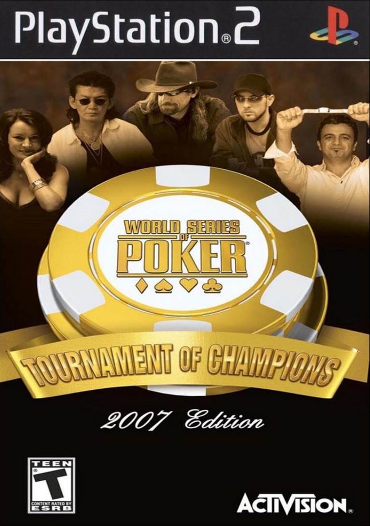 World Series Of Poker Tournament Of Champions 2007 Edition - PlayStation 2 Játékok