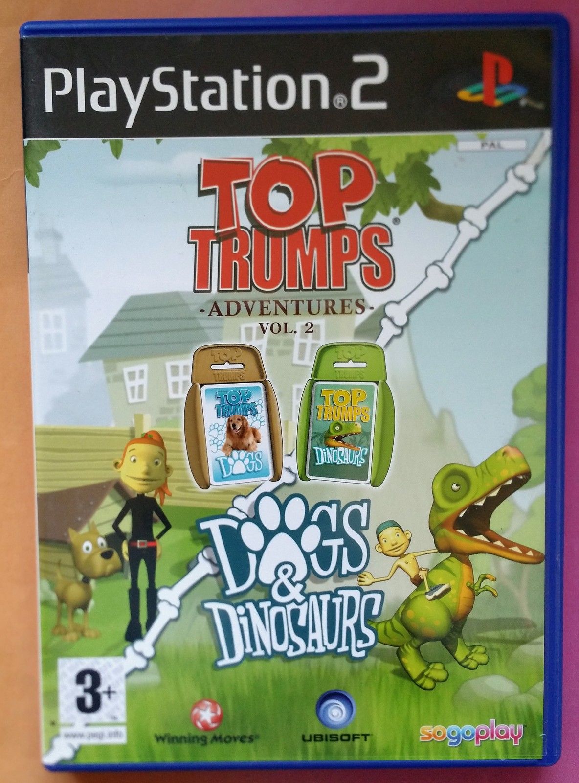Top Trumps Adventures vol2 Dogs & Dinosaurs - PlayStation 2 Játékok
