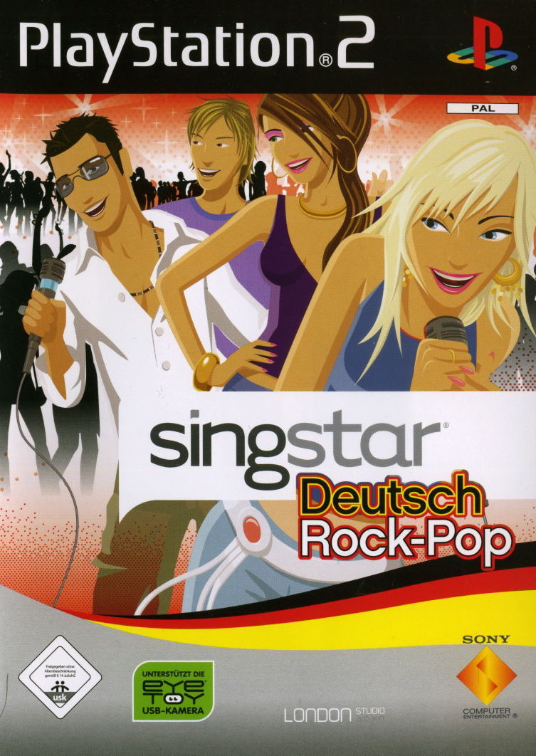 Singstar Deutsch Rock-Pop - PlayStation 2 Játékok