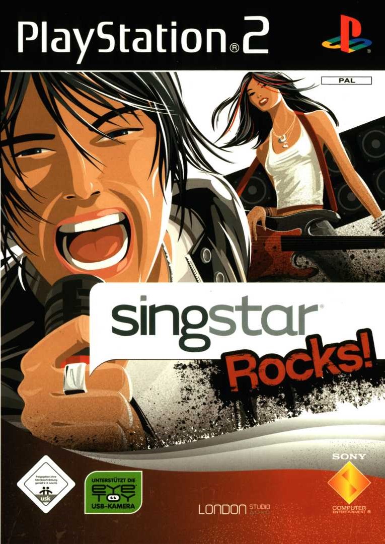 SingStar Rocks - PlayStation 2 Játékok