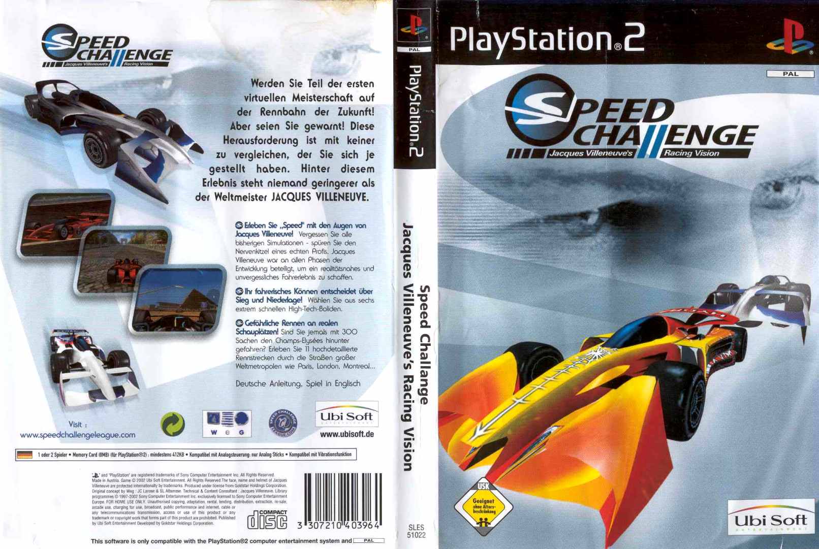 Speed Challenge Jacques Villeneuves