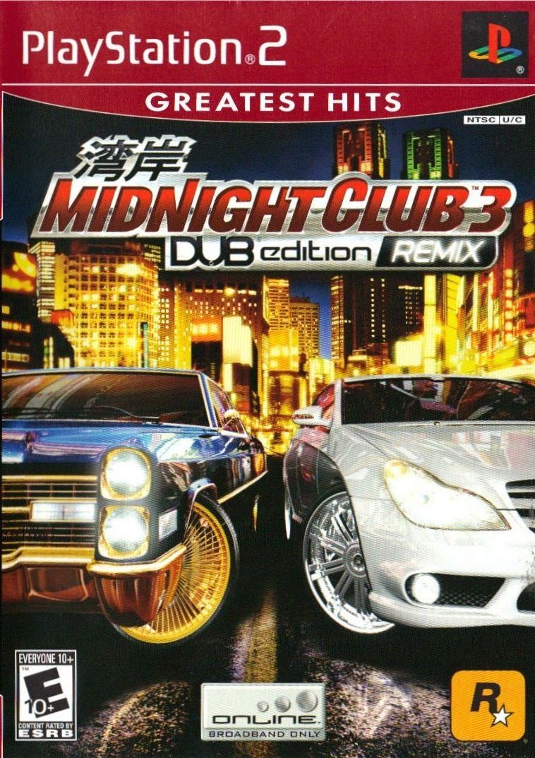 Midnight Club 3 Dub Edition Remix - PlayStation 2 Játékok