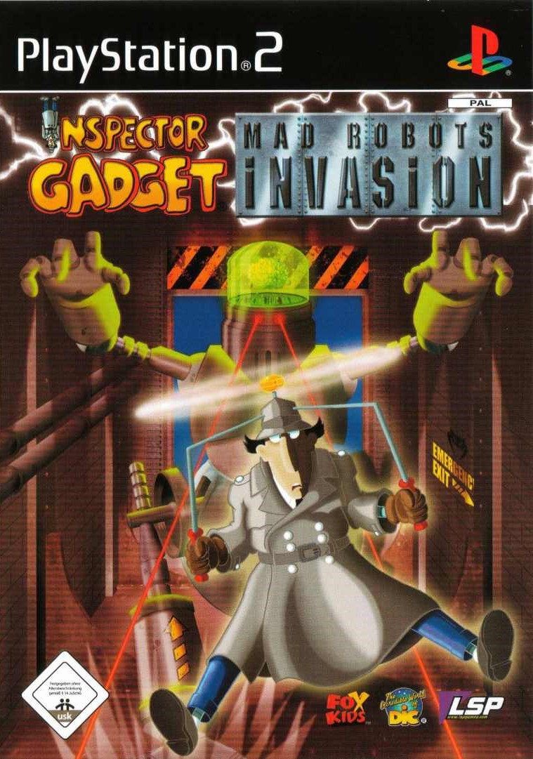 Inspector Gadget Mad Robots Invasion - PlayStation 2 Játékok