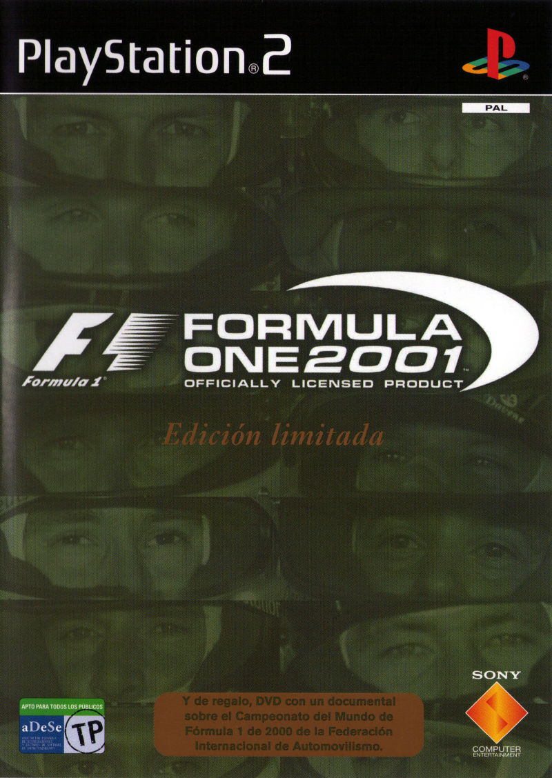 Formula One 2001 Officially Licensed Product - PlayStation 2 Játékok
