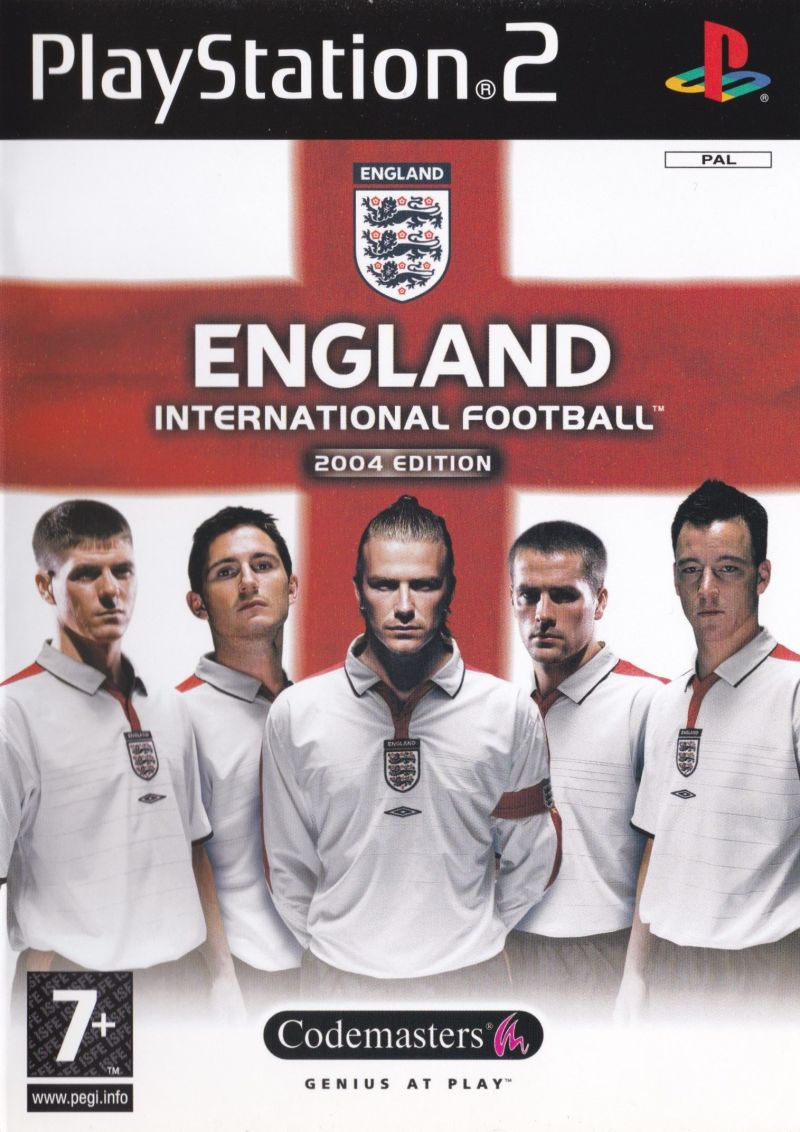 England International Football 2004 Edition - PlayStation 2 Játékok