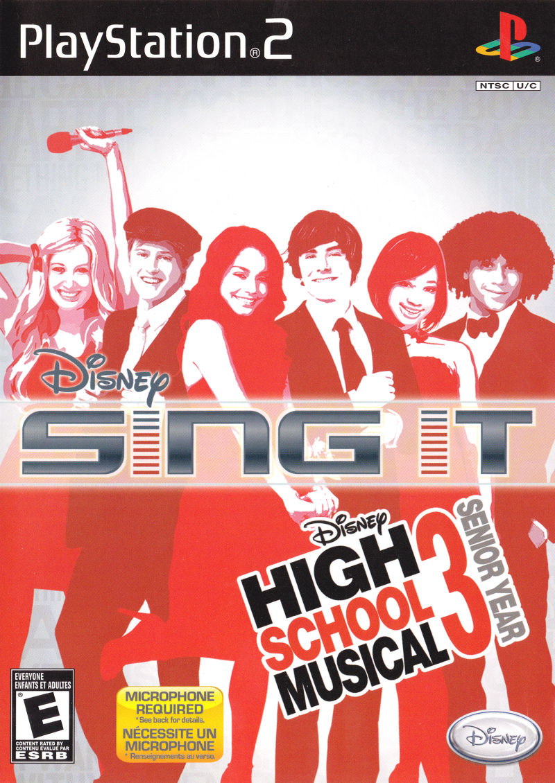 Disney Sing It High School Musical 3 Senior Year - PlayStation 2 Játékok