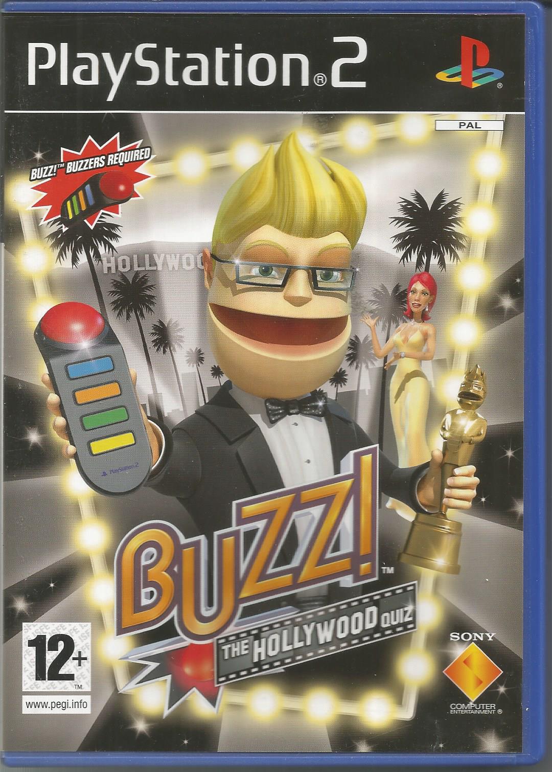 Buzz The Hollywood Quiz - PlayStation 2 Játékok