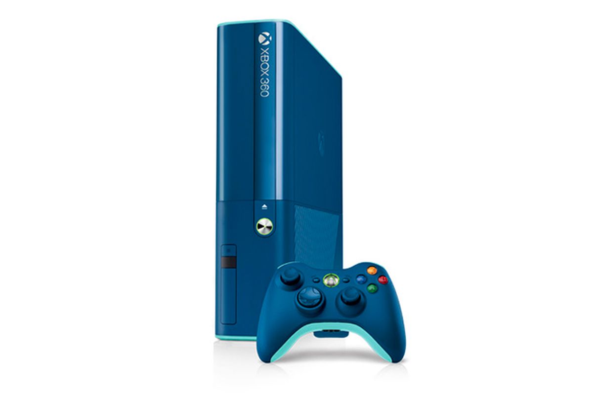 Xbox 360 500 GB E Slim Limited Blue Edition